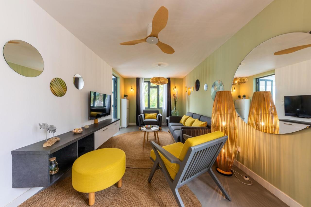 Les Cerisiers Beach Residence, Cosy And Modern 3 Bedroom Apartment Located 50 Metres From The Beach And From All Amenities And Restaurants On The Coastal Road Flic-en-Flacq 외부 사진